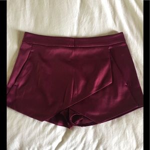Maroon Shorts from Express, size 4